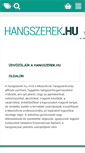 Mobile Screenshot of hangszerek.hu